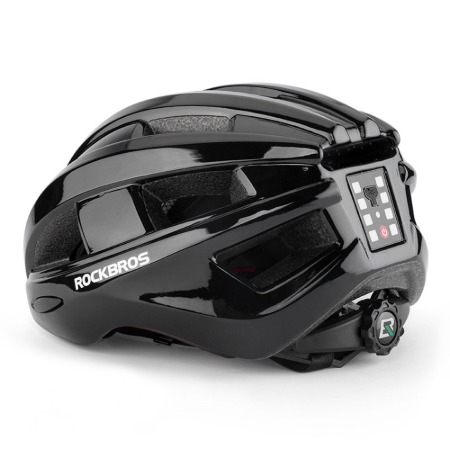 락브로스 자전거헬멧/전동킥보드헬멧/후미등일체형 ZK-013 블랙
